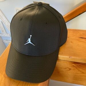 Jordan Black Men's Cap with Iconic Logo
